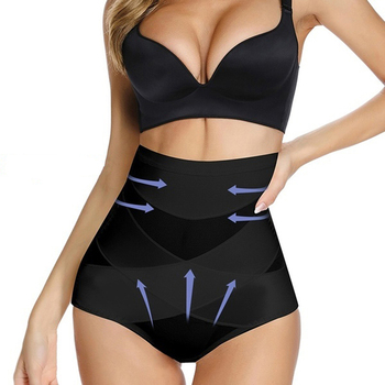 Women High Waist Tummy Control Panties Underwear Slimming Curve Corrective Butt Lifter Shape Wear Body